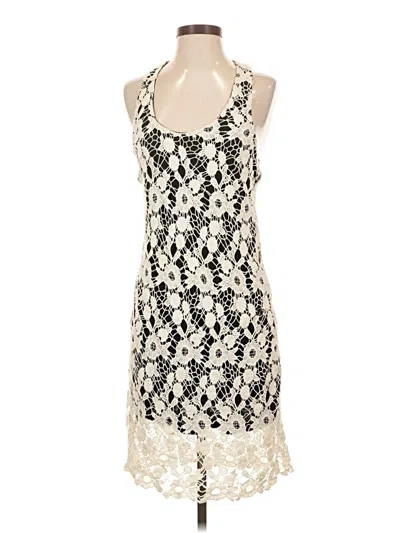 Pre-owned Charming Charlie Cocktail Dress In Ivory