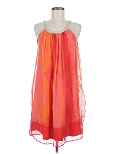 Pre-owned Charming Charlie Cocktail Dress In Orange