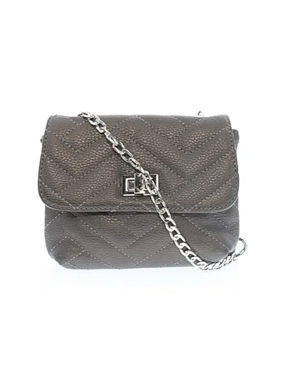 Pre-owned Charming Charlie Crossbody Bag In Gray