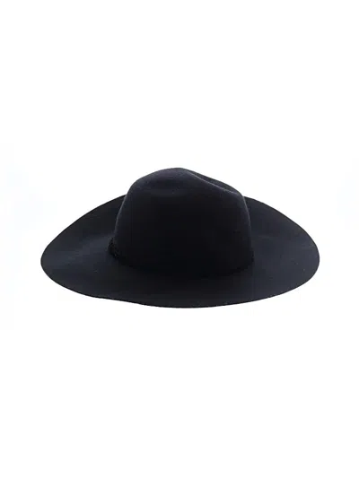 Pre-owned Charming Charlie Hat In Black