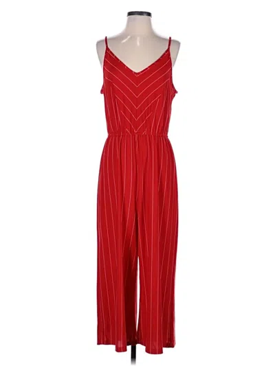 Pre-owned Charming Charlie Jumpsuit In Red