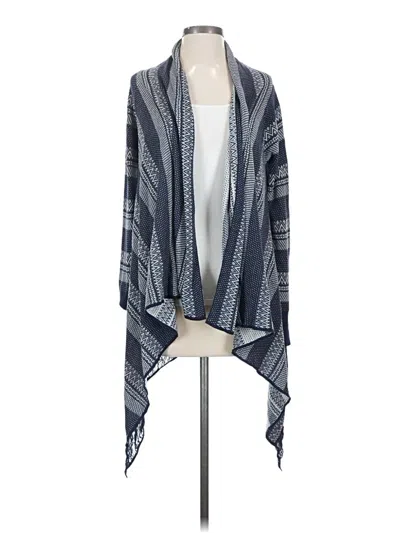 Pre-owned Charming Charlie Kimono In Blue