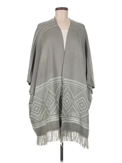 Pre-owned Charming Charlie Kimono In Gray