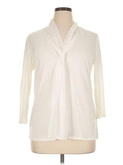 Pre-owned Charming Charlie Kimono In Ivory
