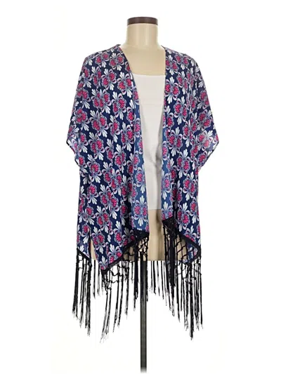 Pre-owned Charming Charlie Kimono In Purple