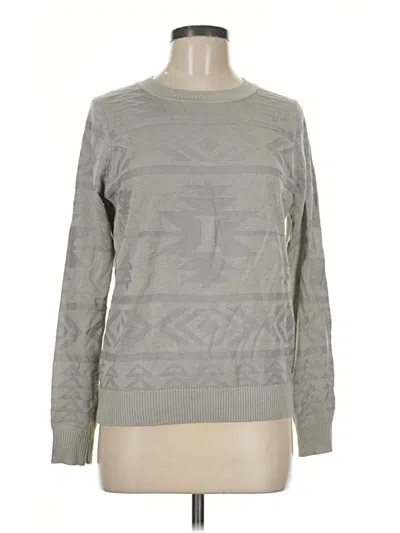 Pre-owned Charming Charlie Pullover Sweater In Gray