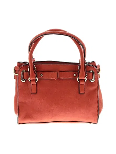 Pre-owned Charming Charlie Satchel In Red