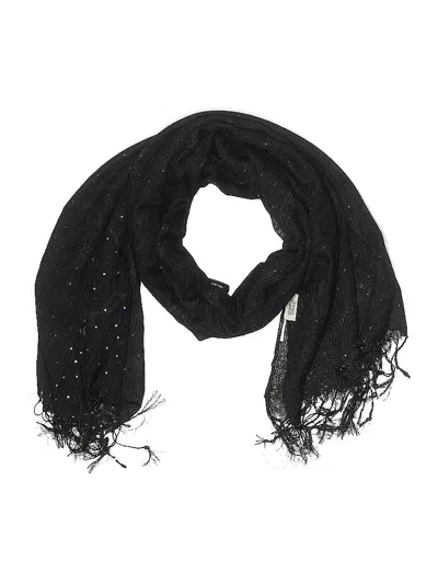 Pre-owned Charming Charlie Scarf In Black