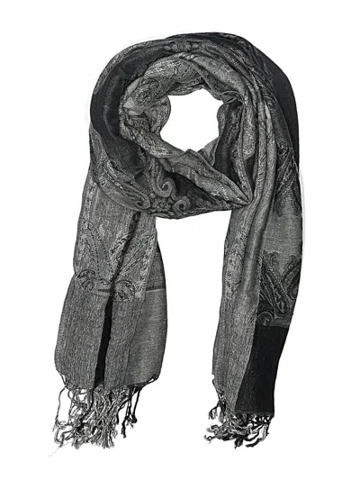 Pre-owned Charming Charlie Scarf In Black