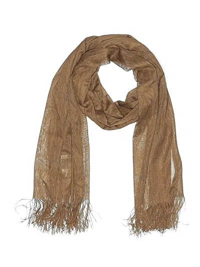 Pre-owned Charming Charlie Scarf In Brown