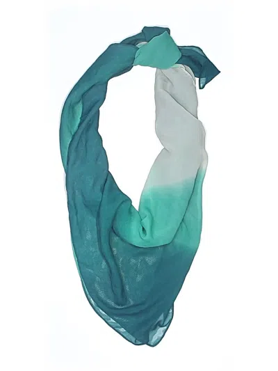 Pre-owned Charming Charlie Scarf In Green