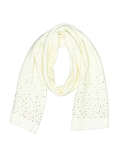 Pre-owned Charming Charlie Scarf In Ivory