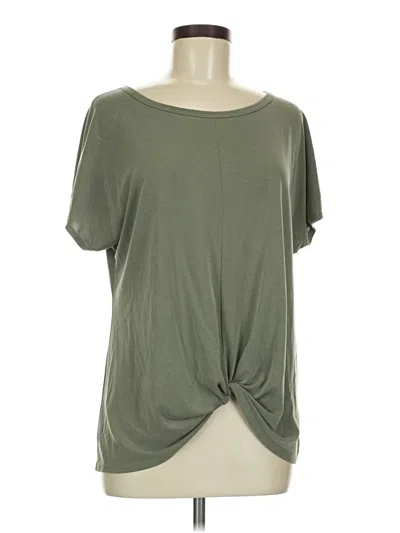 Pre-owned Charming Charlie Short Sleeve T-shirt In Green