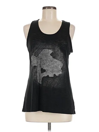 Pre-owned Charming Charlie Sleeveless T-shirt In Black