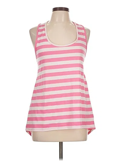 Pre-owned Charming Charlie Tank Top Pink Halter Neckline Tops