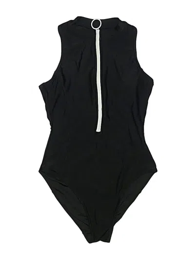 Pre-owned Charmo Bodysuit In Black