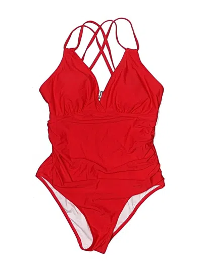 Charmo One Piece Swimsuit In Red