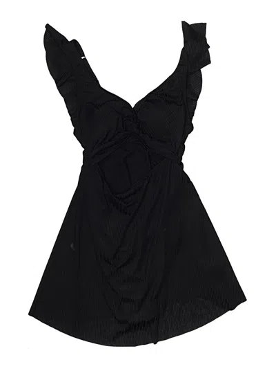 Pre-owned Charmo Swimsuit Cover Up In Black