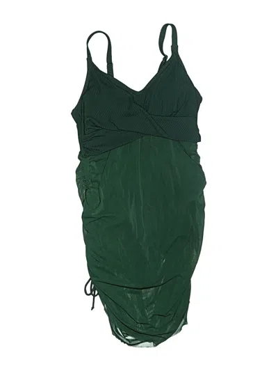 Pre-owned Charmo Swimsuit Cover Up In Green