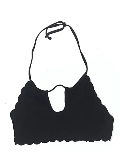 Pre-owned Charmo Swimsuit Top Black Swimwear