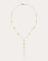 CHARMS COMPANY WOMEN'S HEART LARIAT NECKLACE