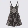 Charo Ruiz Birdie Mini Dress In Black