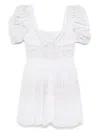 Charo Ruiz Aliza Mini Dress In Neutrals