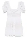 Charo Ruiz Aliza Mini Dress In Neutrals