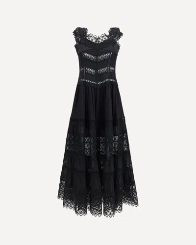 Charo Ruiz Amaira Long Dress In Black