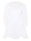 Charo Ruiz Ashai Mini Dress In White