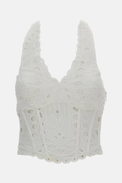 Charo Ruiz Bay Top In Neutral