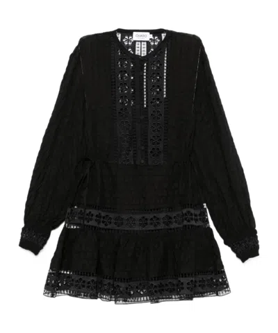Charo Ruiz Begonne Mini Dress In Black