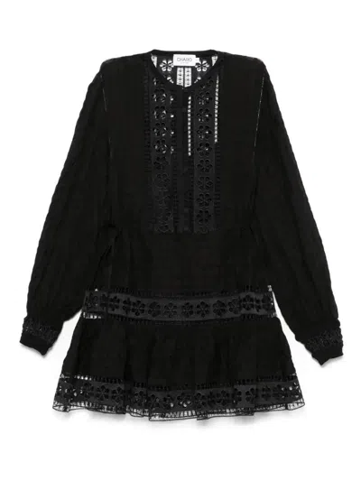 CHARO RUIZ BEGONNE MINI DRESS - WOMEN'S - POLYESTER/COTTON