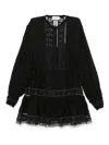 Charo Ruiz Begonne Mini Dress In Black