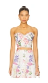 Charo Ruiz Bio Bustier In White