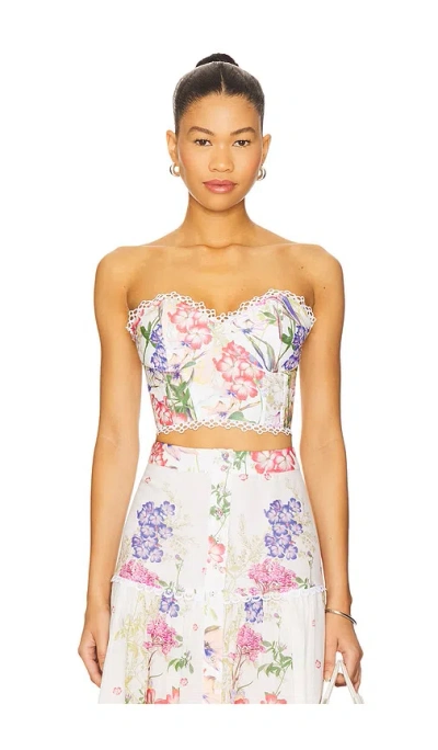 Charo Ruiz Bio Bustier In White