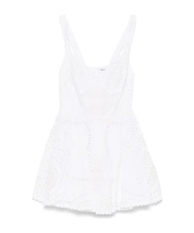 Charo Ruiz Birdie Short Dress In White