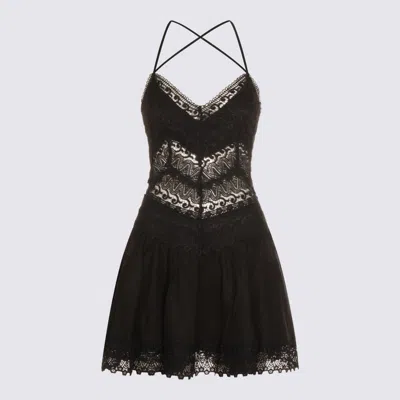 Charo Ruiz Black Cotton Dress