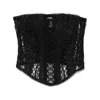 Charo Ruiz Lathie Bustier Top - Women's - Silk/polyester/cotton In Black