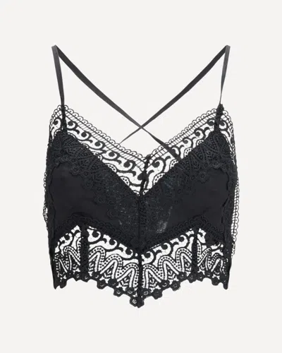 Charo Ruiz Blanca Top In Black