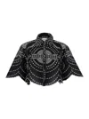 Charo Ruiz Short-sleeved Blouse In Black