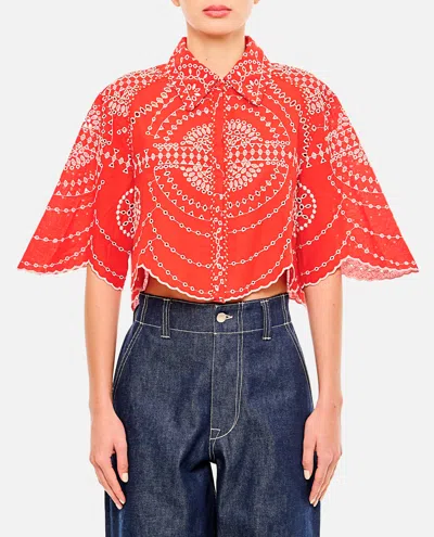 Charo Ruiz Blouse Emmie In Red