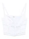 Charo Ruiz Breth Top In White
