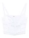 Charo Ruiz Breth Top In White