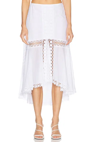 CHARO RUIZ CLAIR MIDI SKIRT