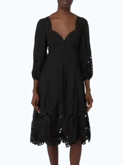 Charo Ruiz Corbin Midi Dress In Black