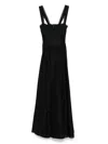 Charo Ruiz Crissy Midi Dress In Black