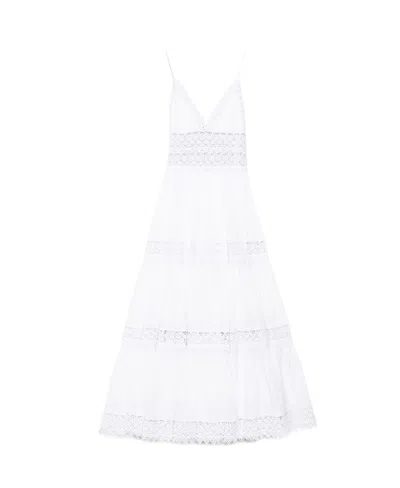 Charo Ruiz Crocheted Sling Dress