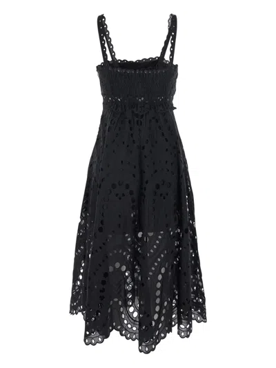 Charo Ruiz Cut-out Maxi Dress In Black