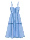 Charo Ruiz Gardenia Mini Dress In Blue